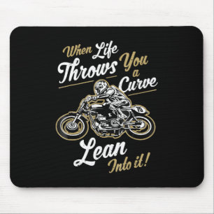 Funny Biker Zitate Sarcastic Motorrad-Rider Gesche Mousepad