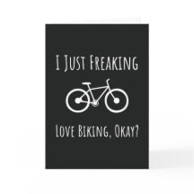 Funny Biking Lover Cards Cyclist Cycling Bicycle