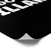 Funny Billard Lover Quotes Indoor Pool & amp; Bill Poster (Ecke)