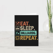 Funny Billiard Game 9-Ball Vater Cue Stick Lo Karte (Vorderseite)