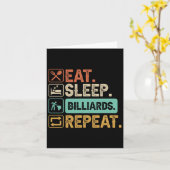 Funny Billiard Game 9-Ball Vater Cue Stick Lo Karte (Gelbe Blume)