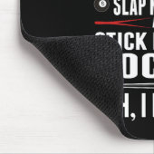 Funny Billiard I Rub Mein Tipp Mousepad (Ecke)