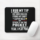 Funny Billiard I Rub Mein Tipp Mousepad (Mit Mouse)