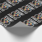 Funny Billiard Joke Cue Snooker Pool Player Geschenkpapier (Ecke)