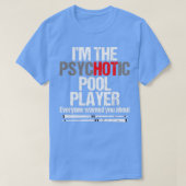 Funny Billiard Pool Player Table Game Classic TShi T-Shirt (Design vorne)