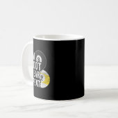 Funny Billiards Aim Shoot Swear Kaffeetasse (Vorderseite Links)