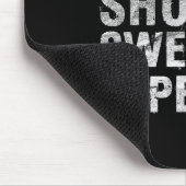 Funny Billiards Aim Shoot Swear Mousepad (Ecke)