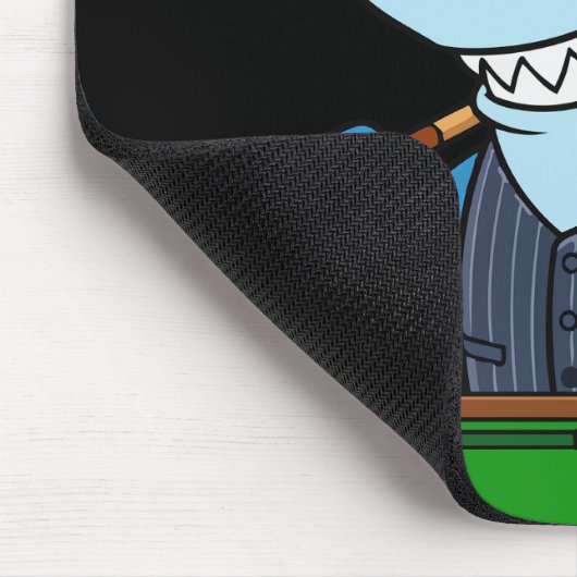 Funny Billiards Fanatic Cool Computer Mouse Pads Mousepad (Ecke)