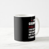 Funny Billiards Ich bin ein gruseliger alter Pool  Kaffeetasse (VorderseiteRechts)