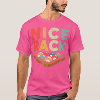 Funny Billiards Player Pool Balls Billiard Nice Ra T-Shirt