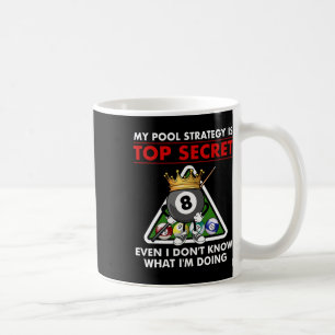 Funny Billiards Pool Design für Männer Frauen Pool Kaffeetasse