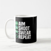 Funny Billiards Pool Kaffeetasse (Links)