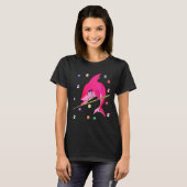 Funny Billiards Pool Shark Female T-Shirt (Vorne ganz)