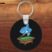 Funny Billiards Pool Shark Hall Snooker Joke Billi Schlüsselanhänger (Vorderseite)