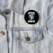 Funny Billiards Pool Shark Snooker Hall Joke Billi Button (Beispiel)