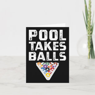 Funny Billiards Pool spielen Cue Sports Karte