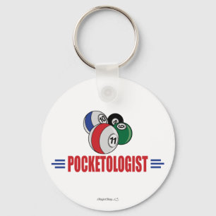 Funny Billiards Schlüsselanhänger