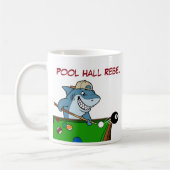 Funny Billiards Shark Pool Hall Rebel Coffee Mugs Kaffeetasse (Links)