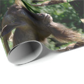 Funny Billy Goat Portrait Geschenkpapier (Rolleneckpunkt)
