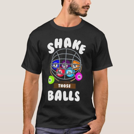 Funny Bingo Gambling Joke Bingo T-Shirt (Vorderseite)