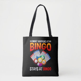 Funny Bingo Gamer Balls Card Gamer Quote Tasche