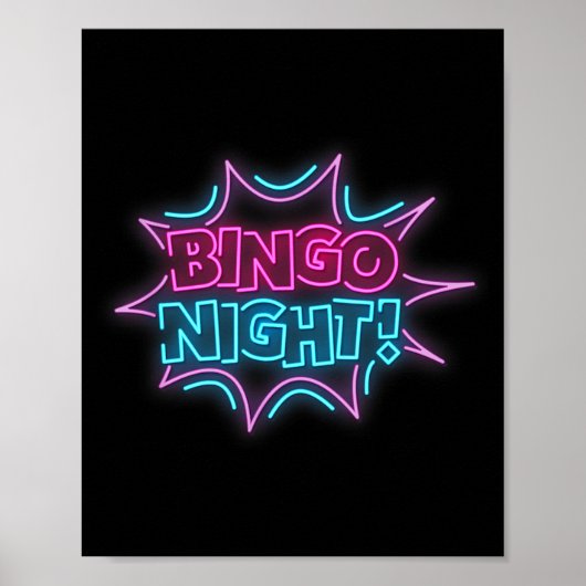 Funny Bingo King - Bingo Night Poster (Vorne)
