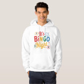 Funny Bingo Lover Design – Bingo Player Gift Hoodie (Vorne ganz)