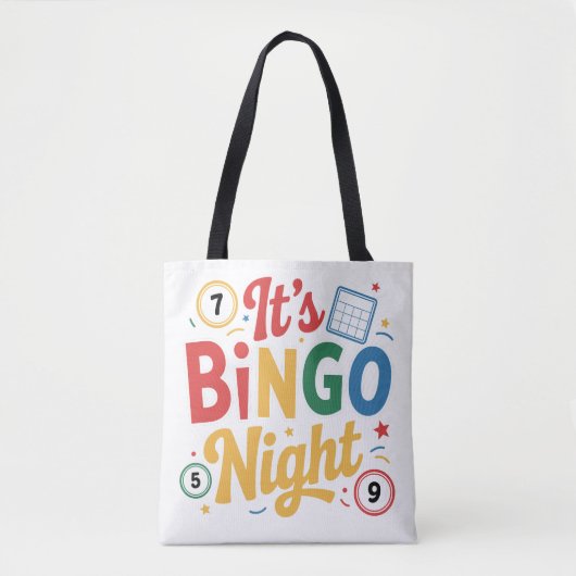 Funny Bingo Lover Design – Bingo Player Gift Tasche (Vorderseite)