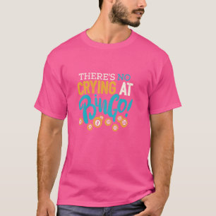 Funny Bingo Lover Im Bingo Playe gibt es kein Wein T-Shirt
