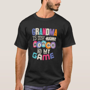 Funny Bingo Oma Shirt Lucky Grandmutter Nana