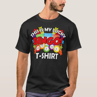 Funny Bingo Player Bingo Lover Dies ist mein Glück T-Shirt
