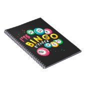 Funny Bingo Player Gambler Spaß Notizblock (Rechte Seite)