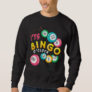 Funny Bingo Player Gambler Spaß Sweatshirt