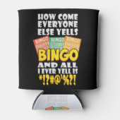 Funny Bingo Player Gift Dosenkühler (Vorderseite)