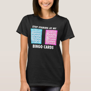 Funny Bingo Queen - Hör auf, auf meinen Bingo Card T-Shirt
