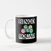Funny Bingo Squad Sprichwort Bingo Kaffeetasse (Links)