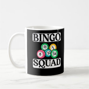 Funny Bingo Squad Sprichwort Bingo Kaffeetasse