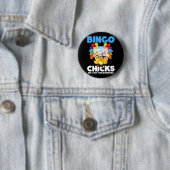 Funny Bingo Women Bingo Player Girls Button (Beispiel)