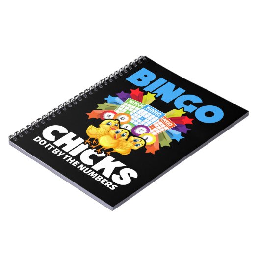 Funny Bingo Women Bingo Player Girls Notizblock (Linke Seite)