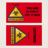 Funny Biogefährdung Warning Sign Thunder_Cove (Vorne & Hinten)