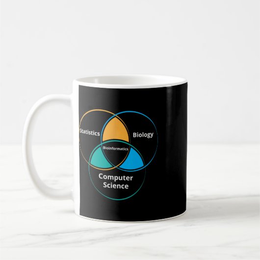Funny Bioinformatics Biology Science Teacher Gift  Kaffeetasse (Links)