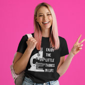 Funny Biologist Biology Microscope Laboratory T-Shirt