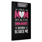 Funny Biologist Mama, Biologe Mama Funny Klemmbrett (Rechts)