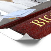 Funny Biology Labrador Poster für Lehrer (Ecke)