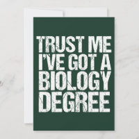 Funny Biology Major Abschluss Biologist Graduate