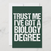 Funny Biology Major Abschluss Biologist Graduate