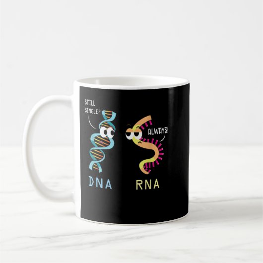 Funny Biology Proud Biologe Microbiology DNA RNA Kaffeetasse (Links)