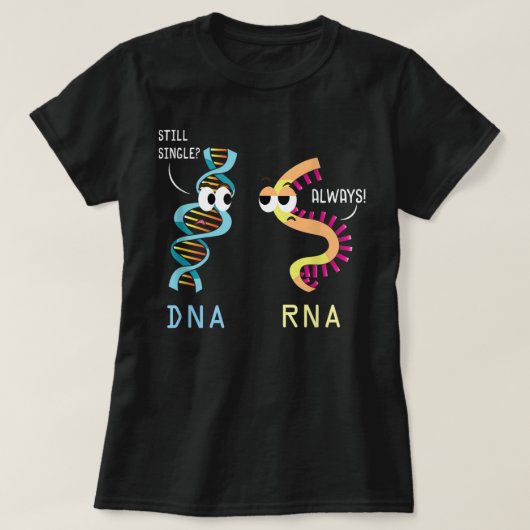 Funny Biology Proud Biologe Microbiology DNA RNA T-Shirt (Design vorne)