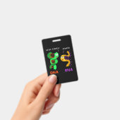 Funny Biology Pun Biologe Lehrerin Professor Gift Ausweis (Handheld)