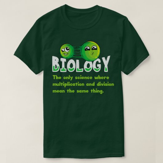Funny Biology Shirt Biology Graduate Gift Biology  (Design vorne)